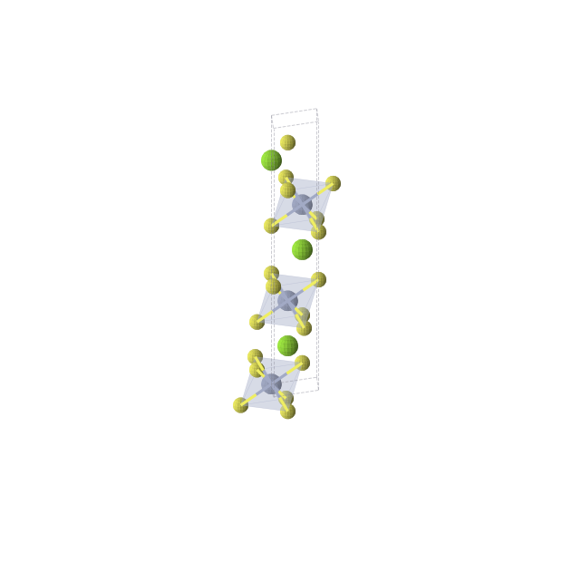 Crystal structure of Cr4Mg4S8 (cubic, Fd-3m (No. 227))