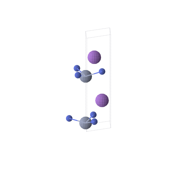 Crystal structure of NaCrN (hexagonal, P63mc (No. 186))