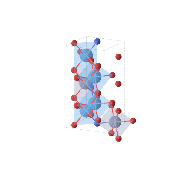 Crystal structure of Ta2CrNO5 (orthorhombic, Pmn21 (No. 31))