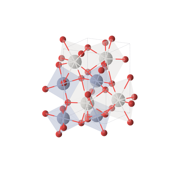 Crystal structure of Cr2O6Sc2 (orthorhombic, Pnma (No. 62))