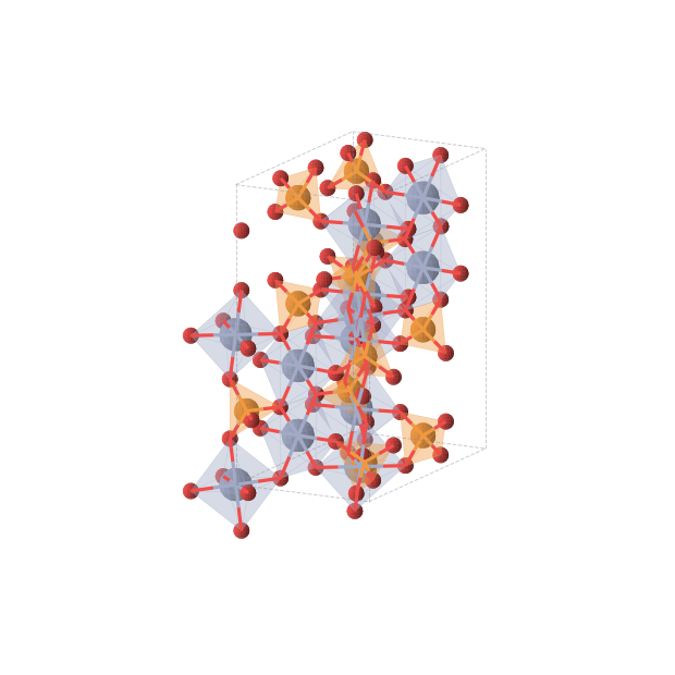 Crystal structure of CrPO4 (orthorhombic, Imma (No. 74))