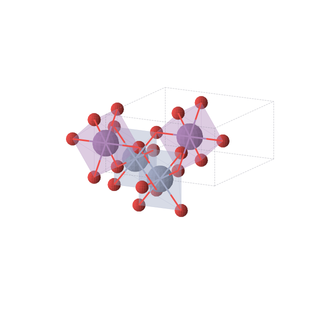 Crystal structure of CrSbO4 (orthorhombic, Cmmm (No. 65))