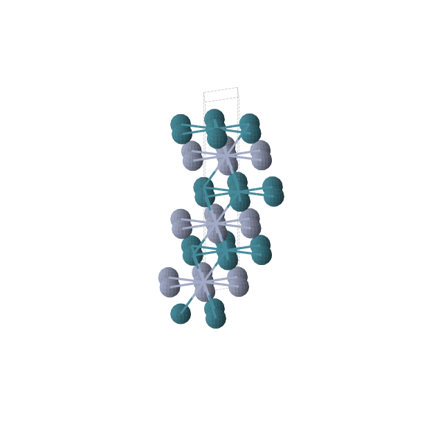 Crystal structure of CrPd (trigonal, R-3m (No. 166))