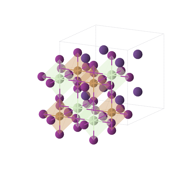 Crystal structure of Cs2CuI6Pr (cubic, Fm-3m (No. 225))