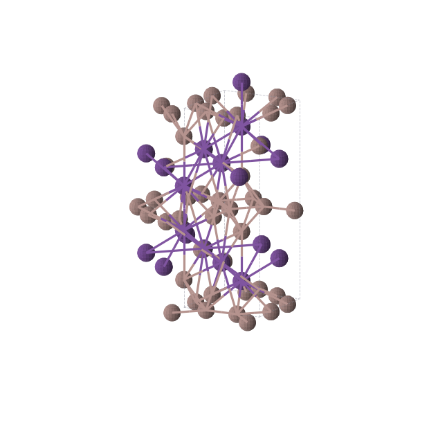 Crystal structure of Cs2In3 (tetragonal, I4/mmm (No. 139))