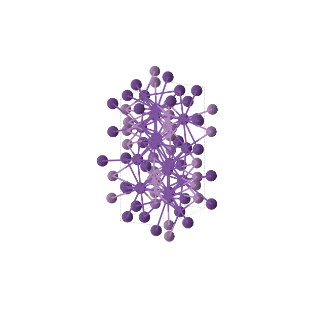 Crystal structure of Cs2Sb (orthorhombic, Pnma (No. 62))