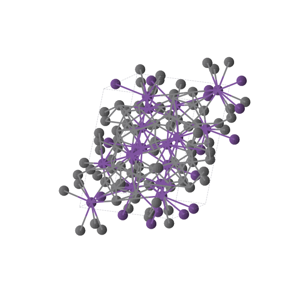 Crystal structure of Cs16Pb36 (monoclinic, P21/c (No. 14))