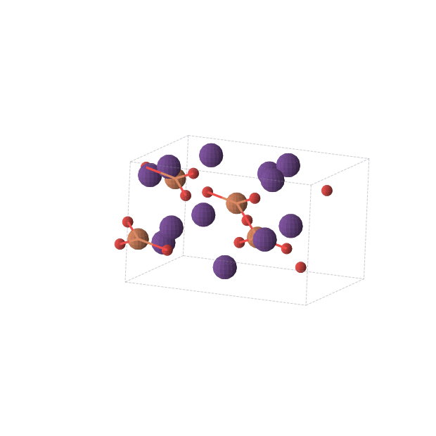 Crystal structure of Cs6Fe2O5 (monoclinic, C2/m (No. 12))