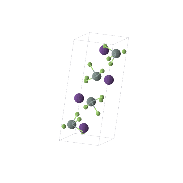 Crystal structure of CsF3Sn (monoclinic, P21/c (No. 14))