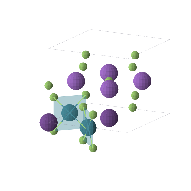Crystal structure of Cs2F10K4Pd2 (tetragonal, P4/mbm (No. 127))