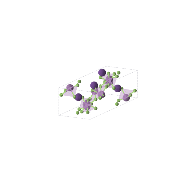 Crystal structure of Cs2F14Sb4 (monoclinic, C2/c (No. 15))