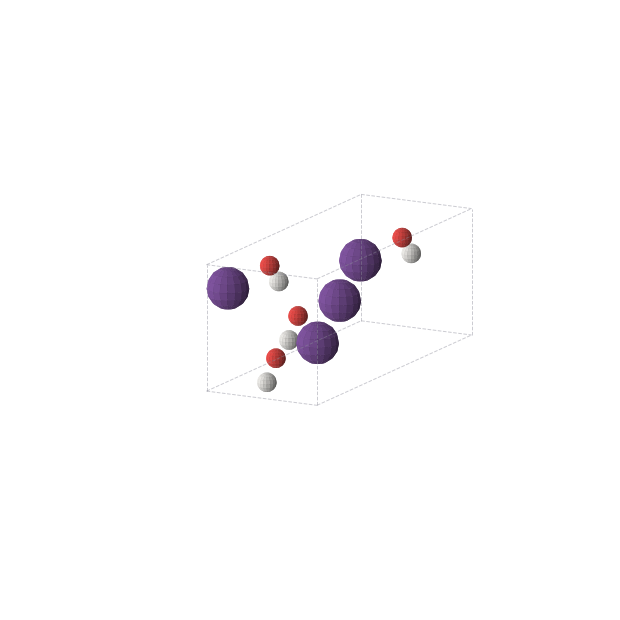 Crystal structure of CsHO (orthorhombic, Cmc21 (No. 36))