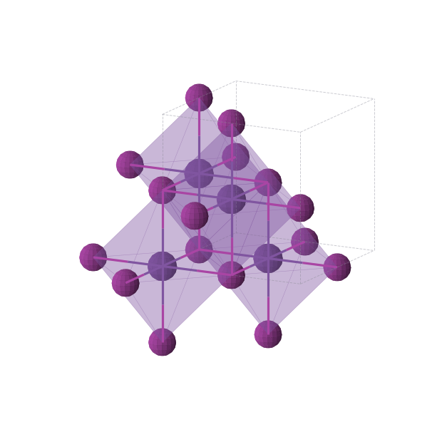 Crystal structure of CsI (cubic, Fm-3m (No. 225))