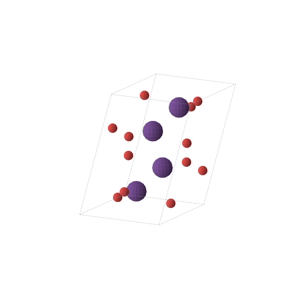 Crystal structure of CsO3 (monoclinic, P21/c (No. 14))