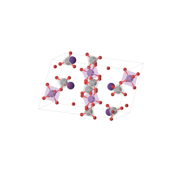 Crystal structure of Cs4O32Sb4V8 (monoclinic, P21/c (No. 14))