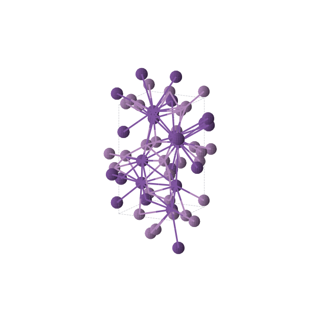 Crystal structure of CsSb (orthorhombic, P212121 (No. 19))