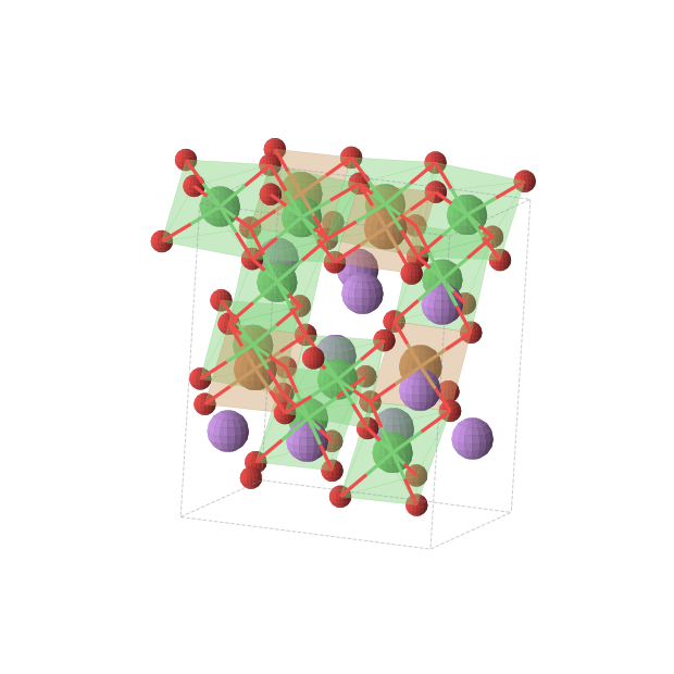 Crystal structure of Li5Cu2Ni5O12 (monoclinic, C2 (No. 5))