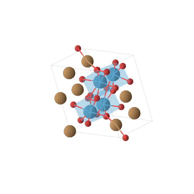 Crystal structure of Cu8O16W4 (triclinic, P-1 (No. 2))