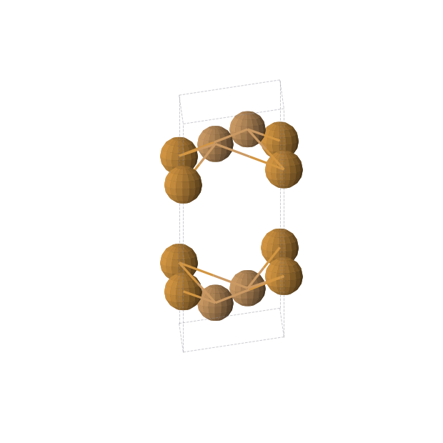 Crystal structure of Cu2Te (hexagonal, P6/mmm (No. 191))