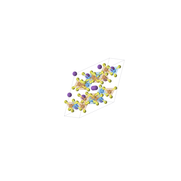 Crystal structure of Cu6K6S16Ta4 (monoclinic, C2/c (No. 15))