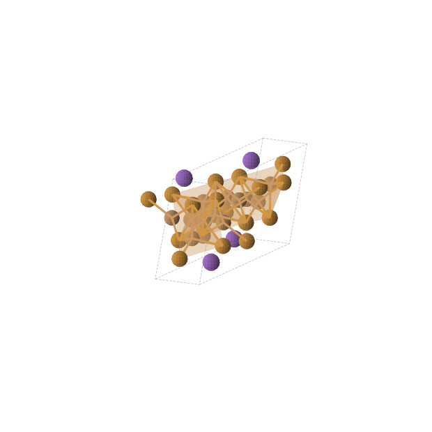 Crystal structure of Cu6K2Te4 (monoclinic, C2/m (No. 12))