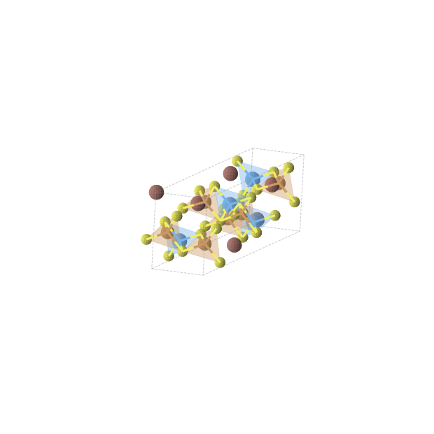 Crystal structure of Cu3S8Ta2Tl3 (monoclinic, C2 (No. 5))