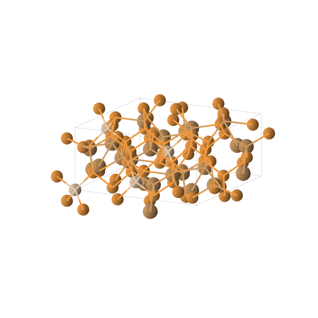 Crystal structure of Cu8P16Si2 (tetragonal, I41/a (No. 88))