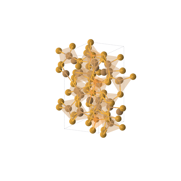 Crystal structure of Cu28P4Se24 (orthorhombic, Pna21 (No. 33))