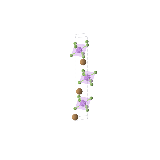 Crystal structure of LiCuF2 (trigonal, R-3m (No. 166))