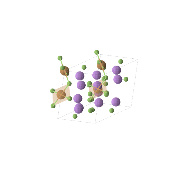 Crystal structure of Li3CuF5 (monoclinic, C2/c (No. 15))