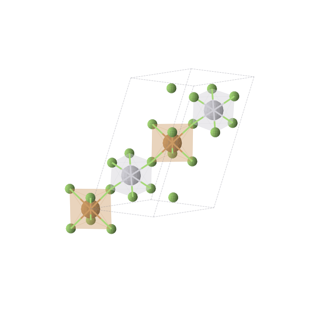 Crystal structure of CuF6Pt (triclinic, P-1 (No. 2))