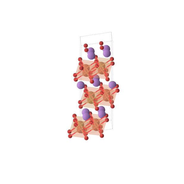 Crystal structure of Li4Fe3CuO8 (trigonal, R-3m (No. 166))