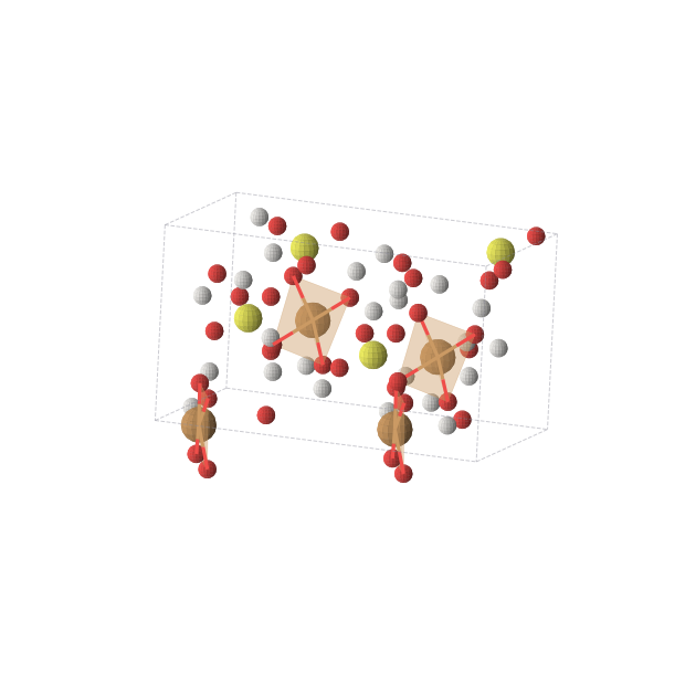 Crystal structure of Cu2H12O14S2 (monoclinic, Cc (No. 9))