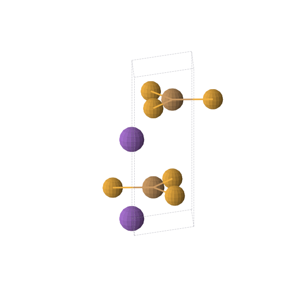 Crystal structure of Cu1K1Se1 (hexagonal, P63/mmc (No. 194))