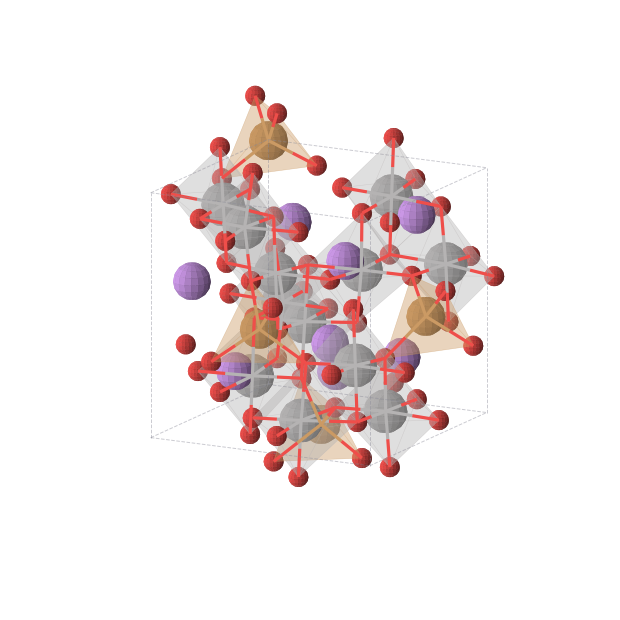 Crystal structure of Li2V3CuO8 (orthorhombic, P212121 (No. 19))