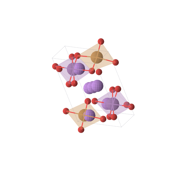Crystal structure of Li3CuSbO5 (triclinic, P1 (No. 1))