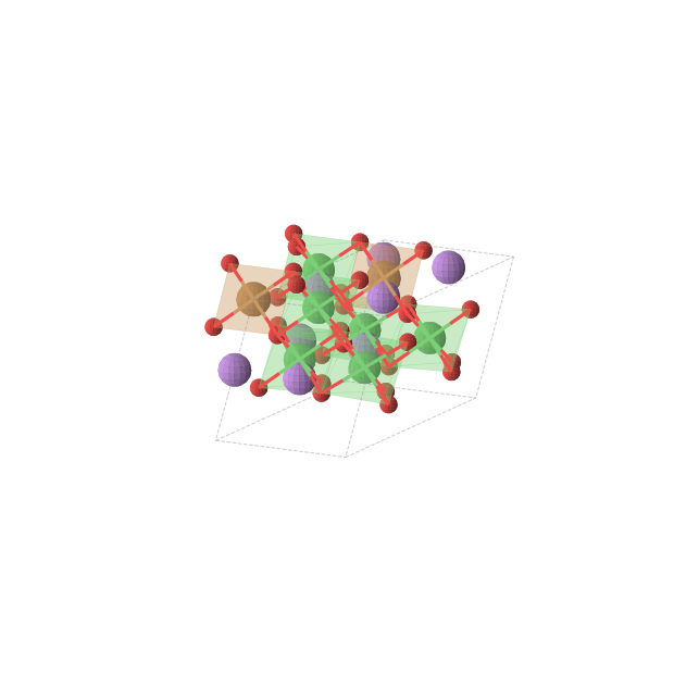 Crystal structure of Li4CuNi3O8 (monoclinic, C2/m (No. 12))