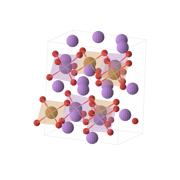 Crystal structure of Li4CuSbO6 (monoclinic, C2/c (No. 15))