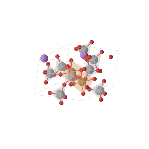Crystal structure of LiV4CuO12 (monoclinic, C2 (No. 5))