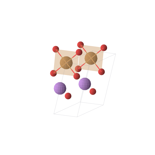 Crystal structure of LiCuO2 (monoclinic, C2/m (No. 12))