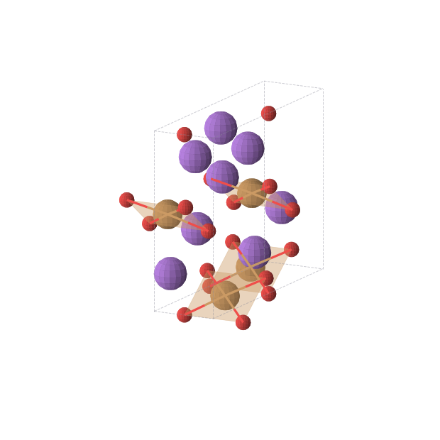Crystal structure of Na2CuO2 (orthorhombic, Cmc21 (No. 36))