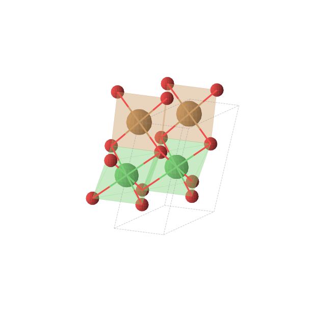 Crystal structure of CuNiO2 (cubic, Fd-3m (No. 227))