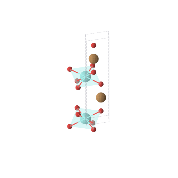 Crystal structure of YCuO2 (tetragonal, I41/a (No. 88))