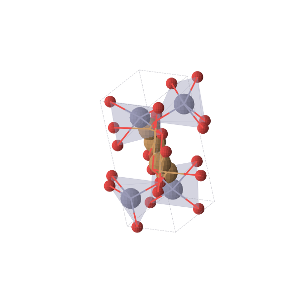 Crystal structure of ZnCuO2 (tetragonal, I41/amd (No. 141))