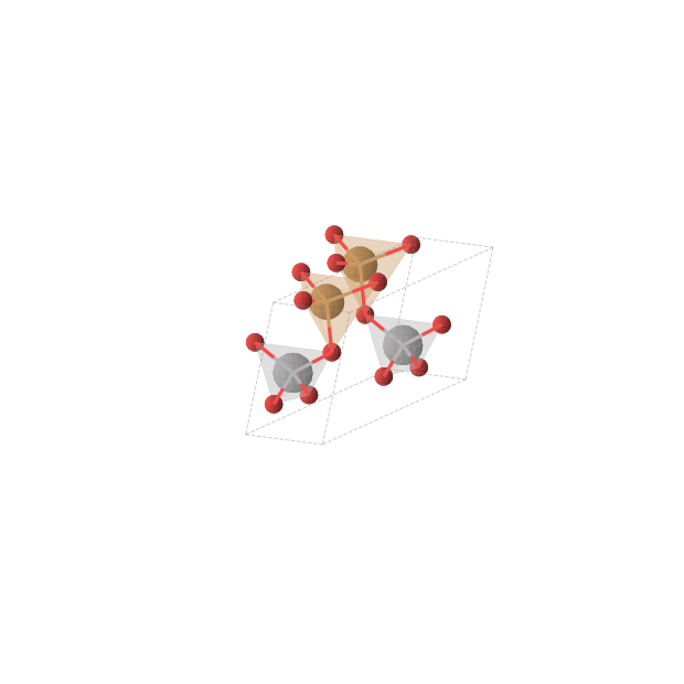 Crystal structure of VCuO3 (monoclinic, Cm (No. 8))