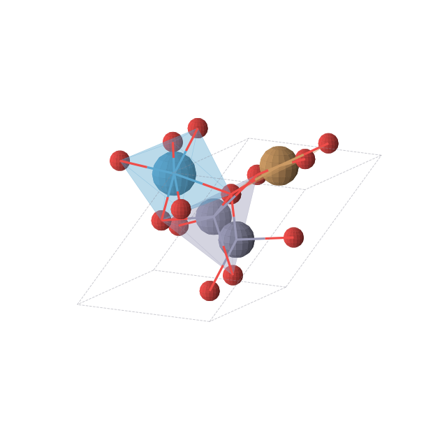 Crystal structure of Zn2CuWO6 (triclinic, P1 (No. 1))