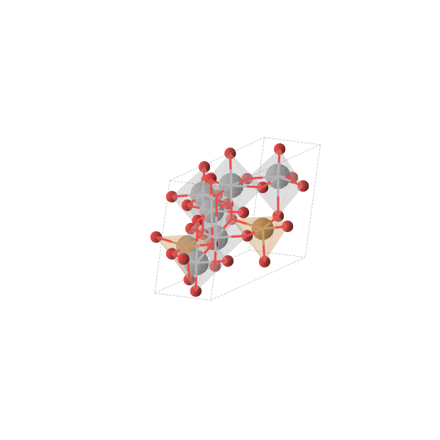 Crystal structure of V3CuO8 (monoclinic, Cm (No. 8))