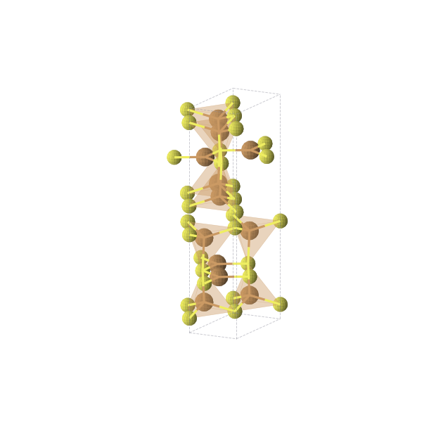 Crystal structure of CuS (orthorhombic, Cmcm (No. 63))