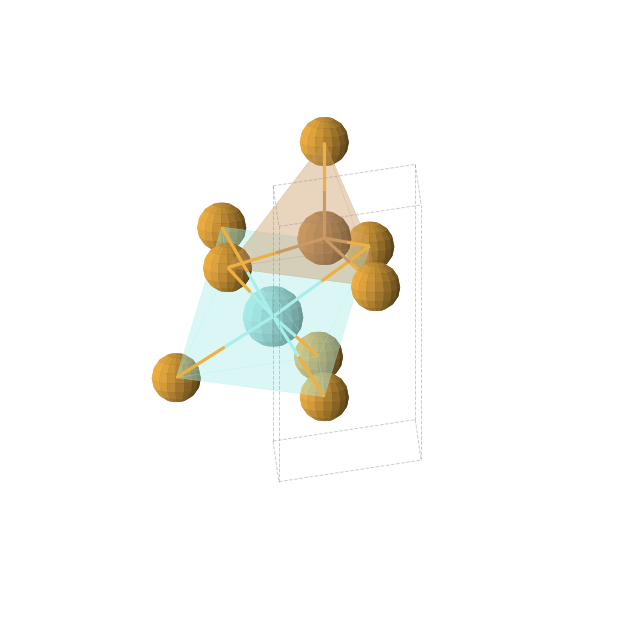 Crystal structure of Cu1Se2Y1 (trigonal, P3m1 (No. 156))