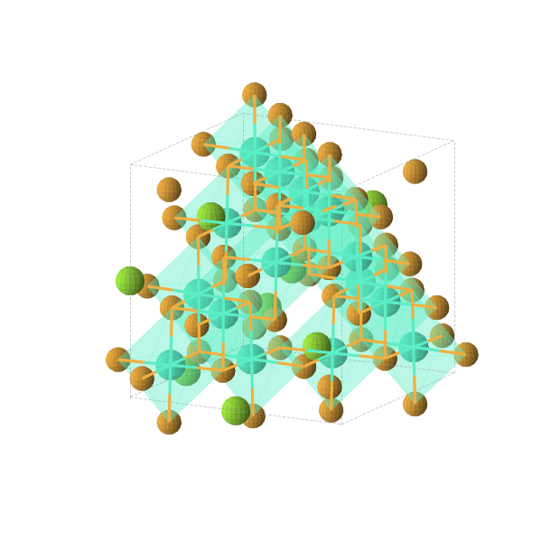 Crystal structure of Dy2MgSe4 (cubic, Fd-3m (No. 227))